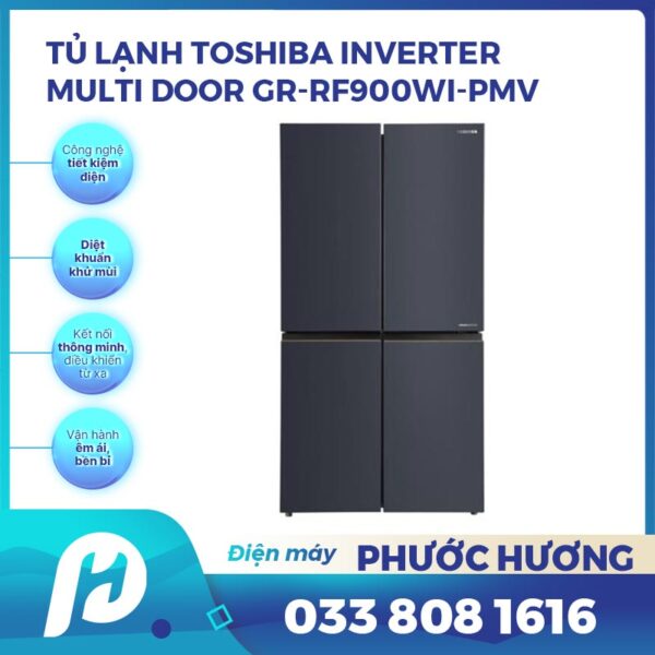 TỦ LẠNH TOSHIBA 700L+ GR-RF900WI-PMV(06)