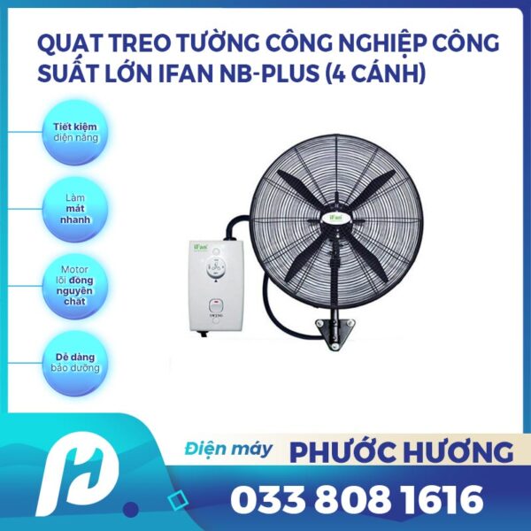 Quạt treo công nghiệp iFan NB-50 PLUS