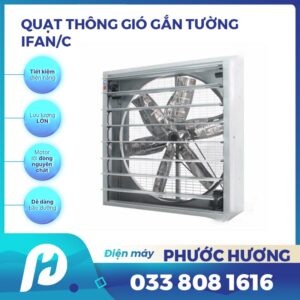 Quạt Thông Gió Gắn Tường iFan/C