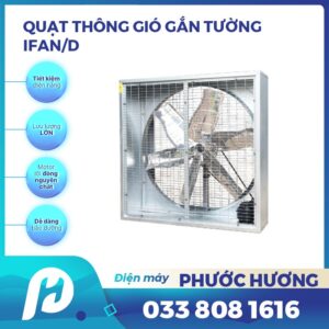 Quạt hút dạng vuông IFAN-36D