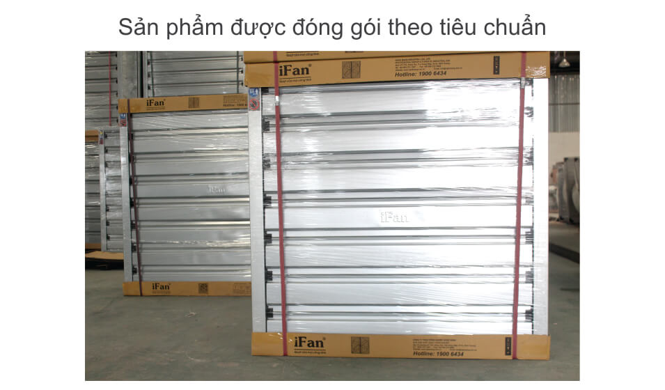 Đóng gói quạt thông gió công nghiệp iFan/C