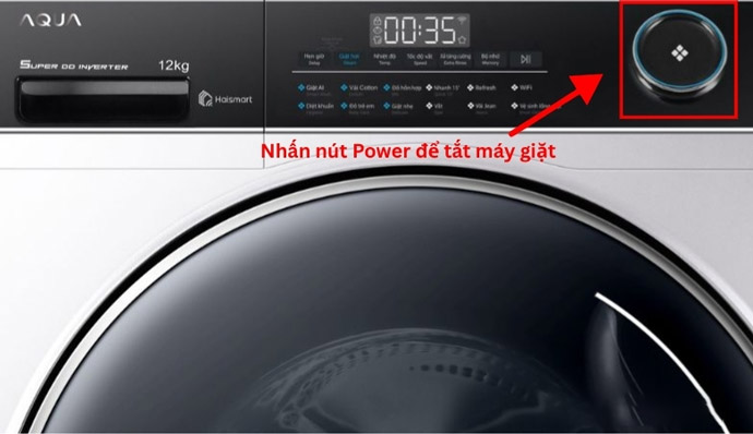Cách reset máy giặt Aqua cửa ngang