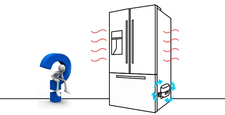 Vì sao tủ lạnh cần phải thoát nhiệt?