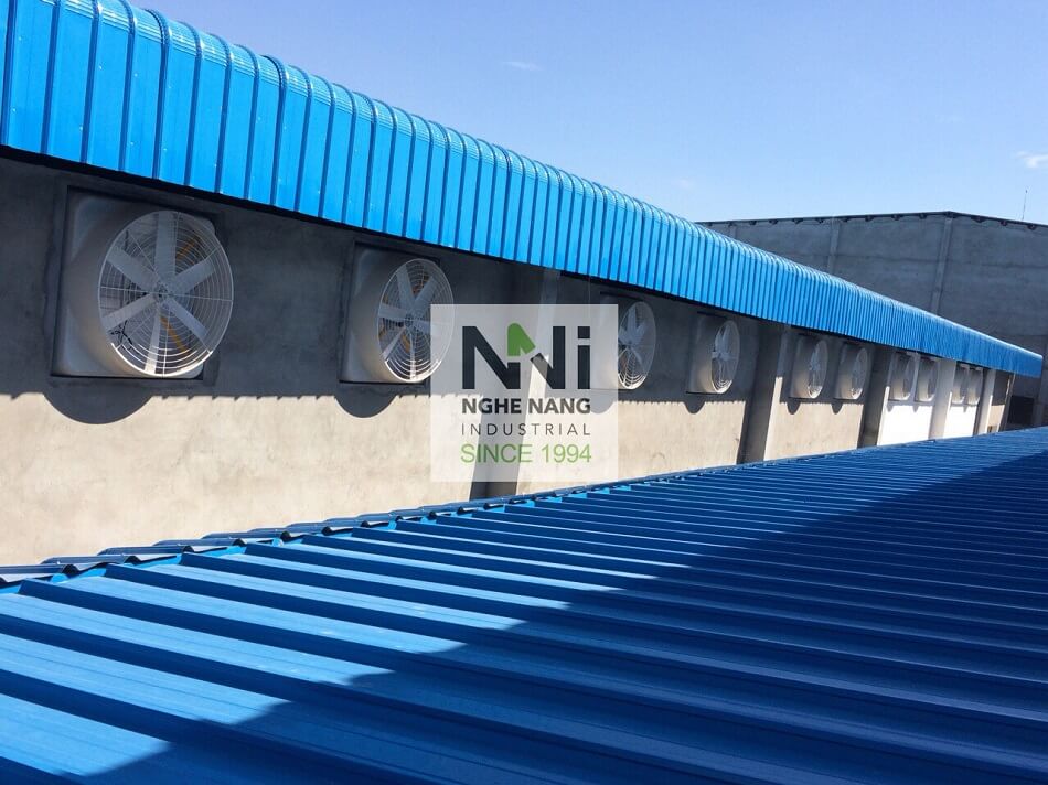 Ứng dụng quạt thông gió dạng loa composite iFan-A